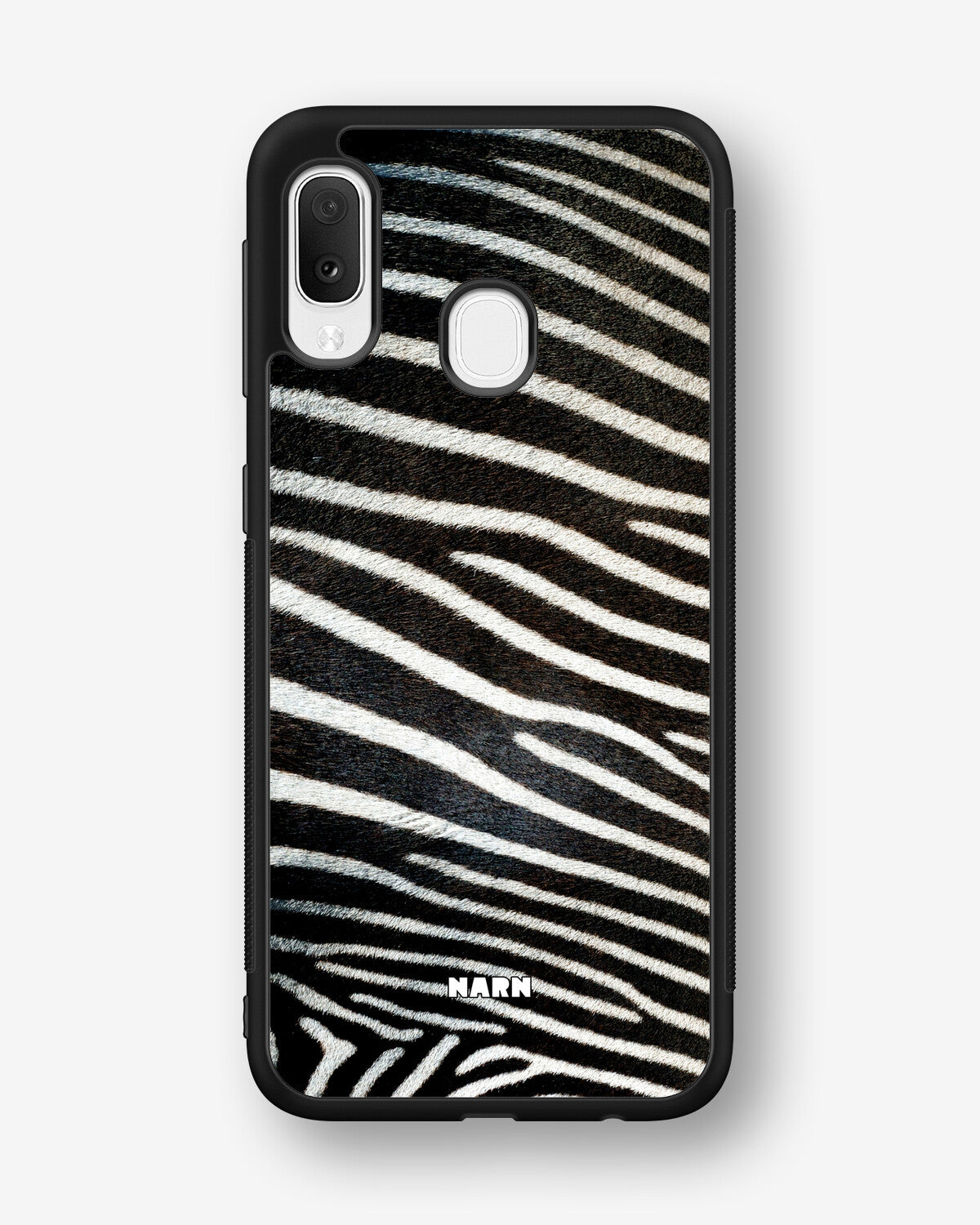 Samsung Galaxy A20e Hard Case – Zebra Stripe - View 1