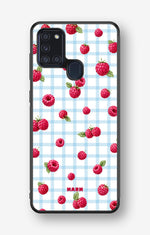 Samsung Galaxy A21s Hard Case – Berry Basket - View 1