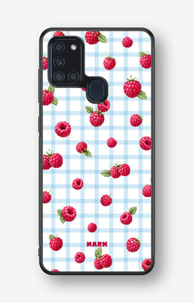 Samsung Galaxy A21s Hard Case – Berry Basket - View 1