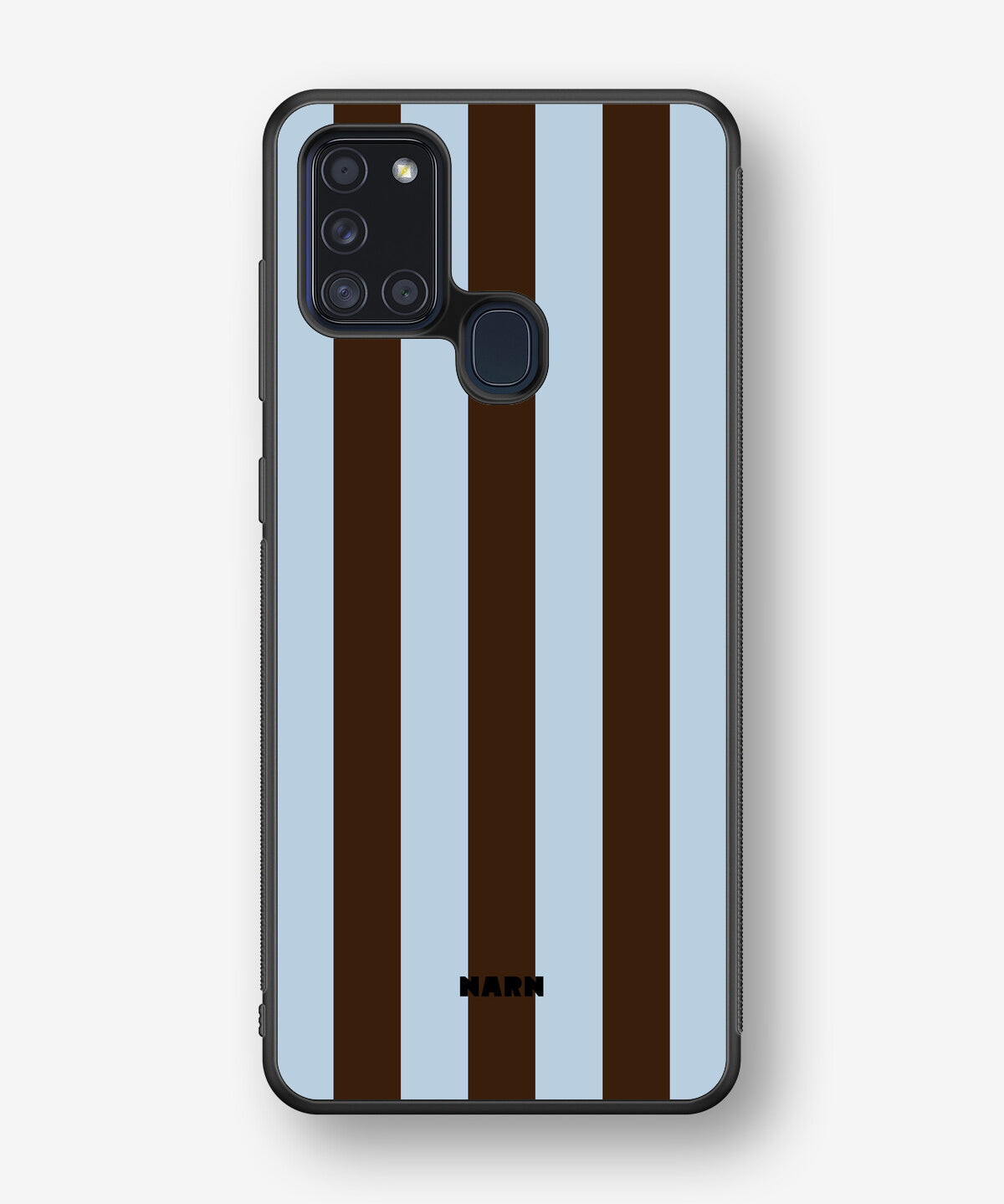 Samsung Galaxy A21s Hard Case – Bistro Stripes - View 1