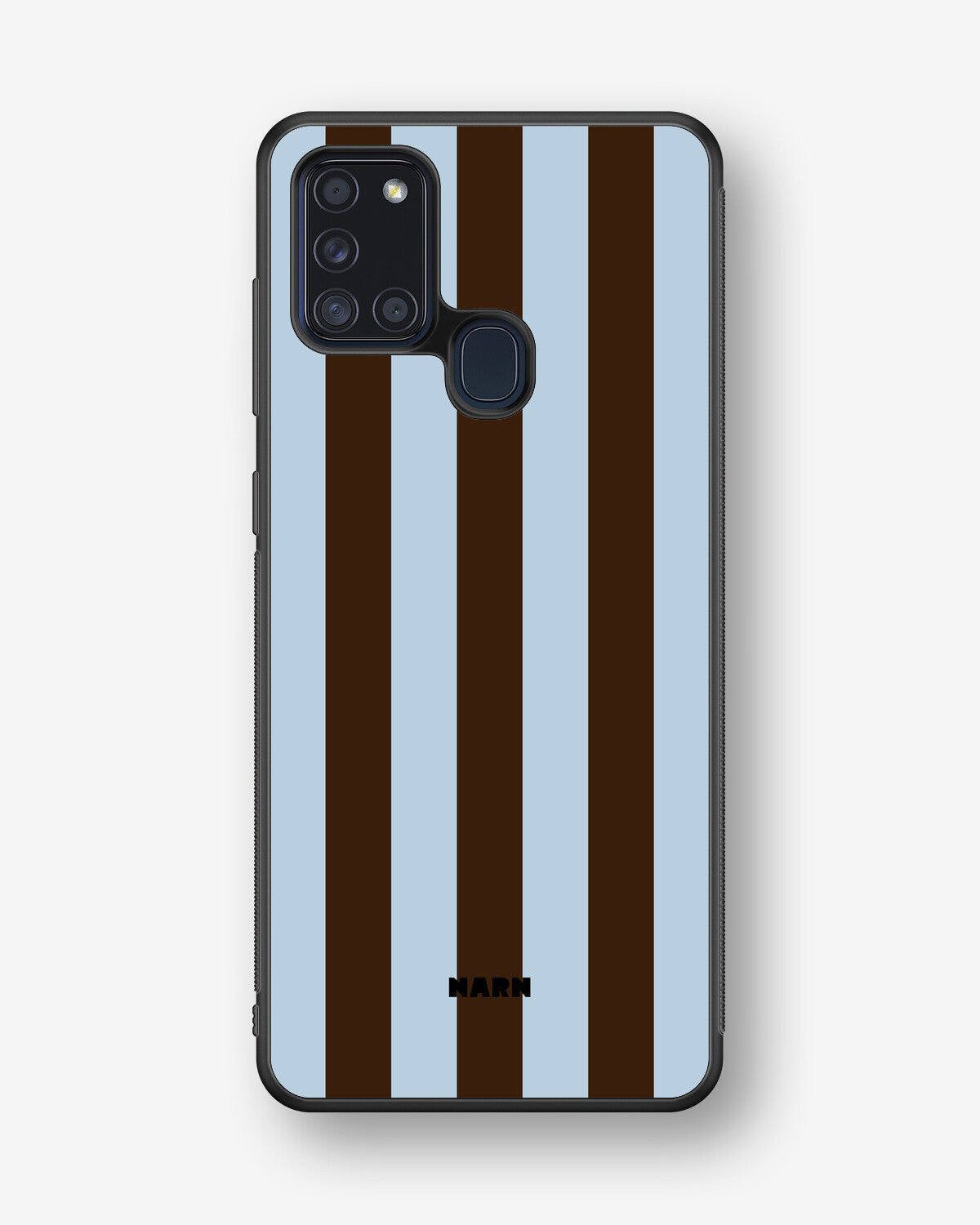 Samsung Galaxy A21s Hard Case – Bistro Stripes - View 1