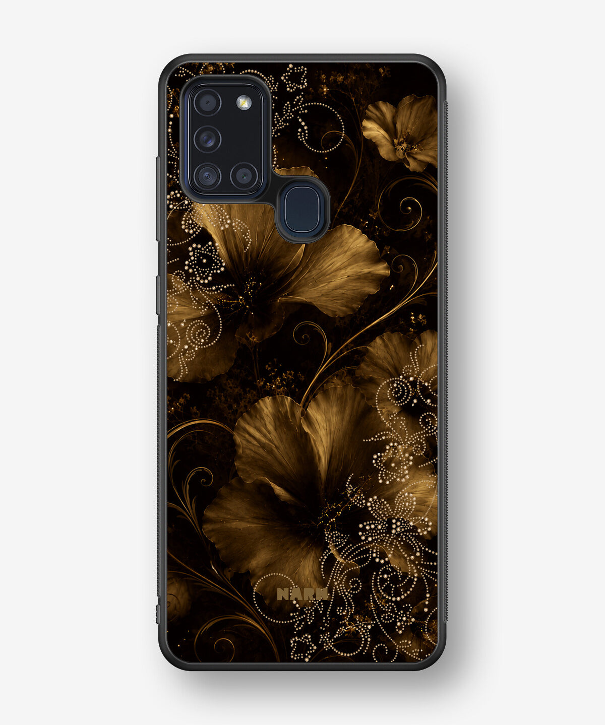 Samsung Galaxy A21s Hard Case – Bloom Noir - View 1