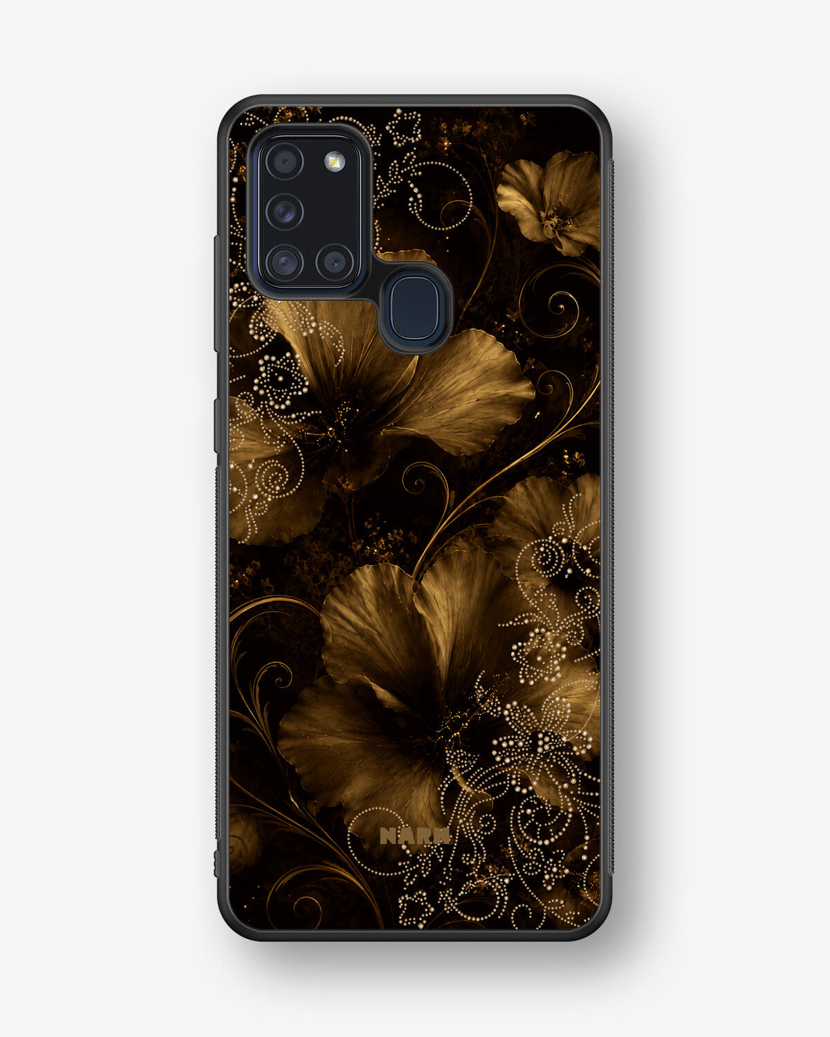 Samsung Galaxy A21s Hard Case – Bloom Noir - View 1