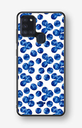Samsung Galaxy A21s Hard Case – Blue Pick - View 1