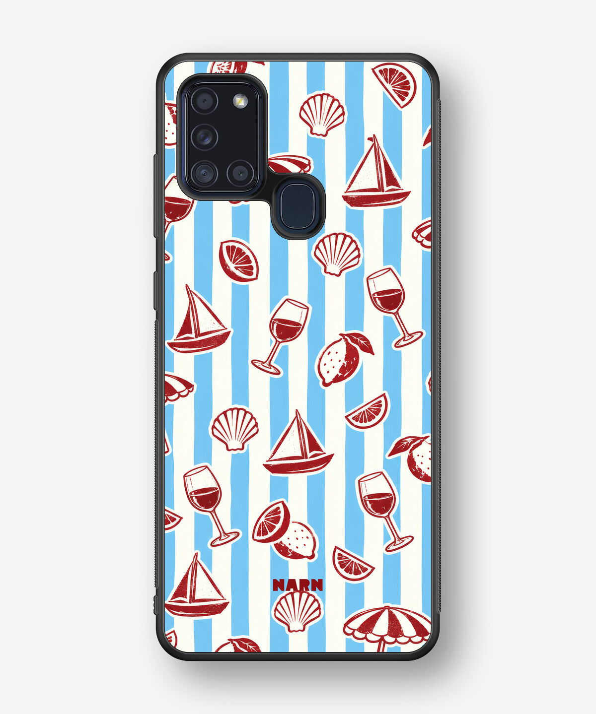 Samsung Galaxy A21s Hard Case – Bonjour - View 1