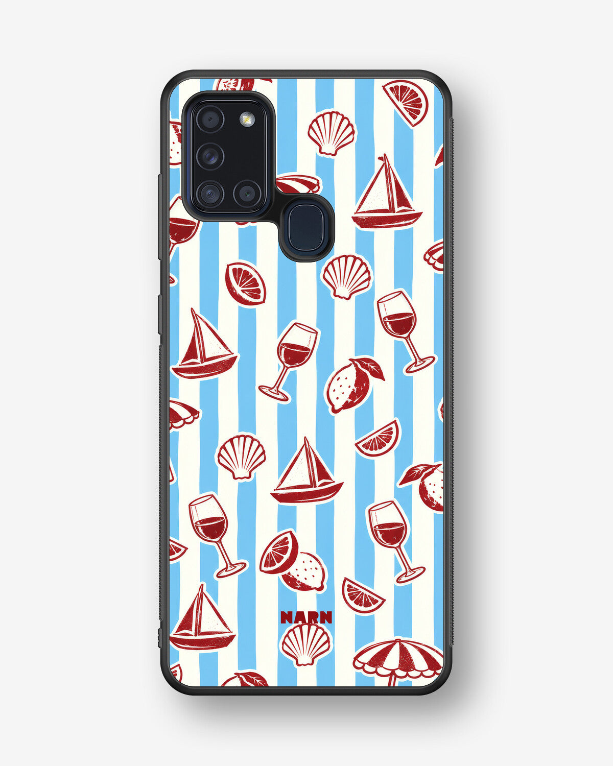 Samsung Galaxy A21s Hard Case – Bonjour - View 1