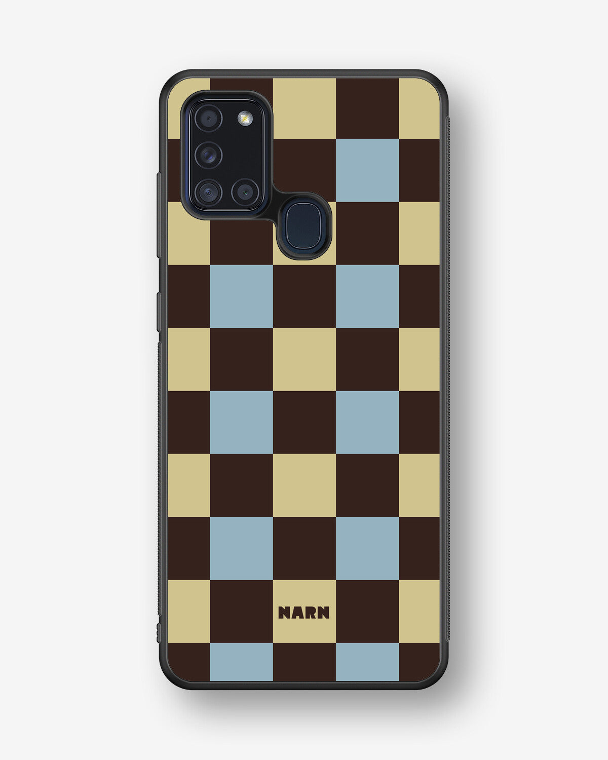 Samsung Galaxy A21s Hard Case – Butter Check - View 1