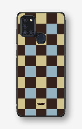 Samsung Galaxy A21s Hard Case – Butter Check - View 1