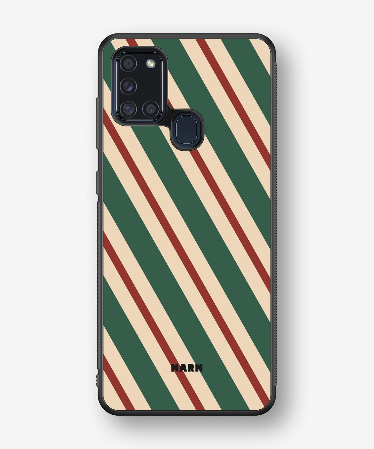 Samsung Galaxy A21s Hard Case – Candy Stripe - View 1