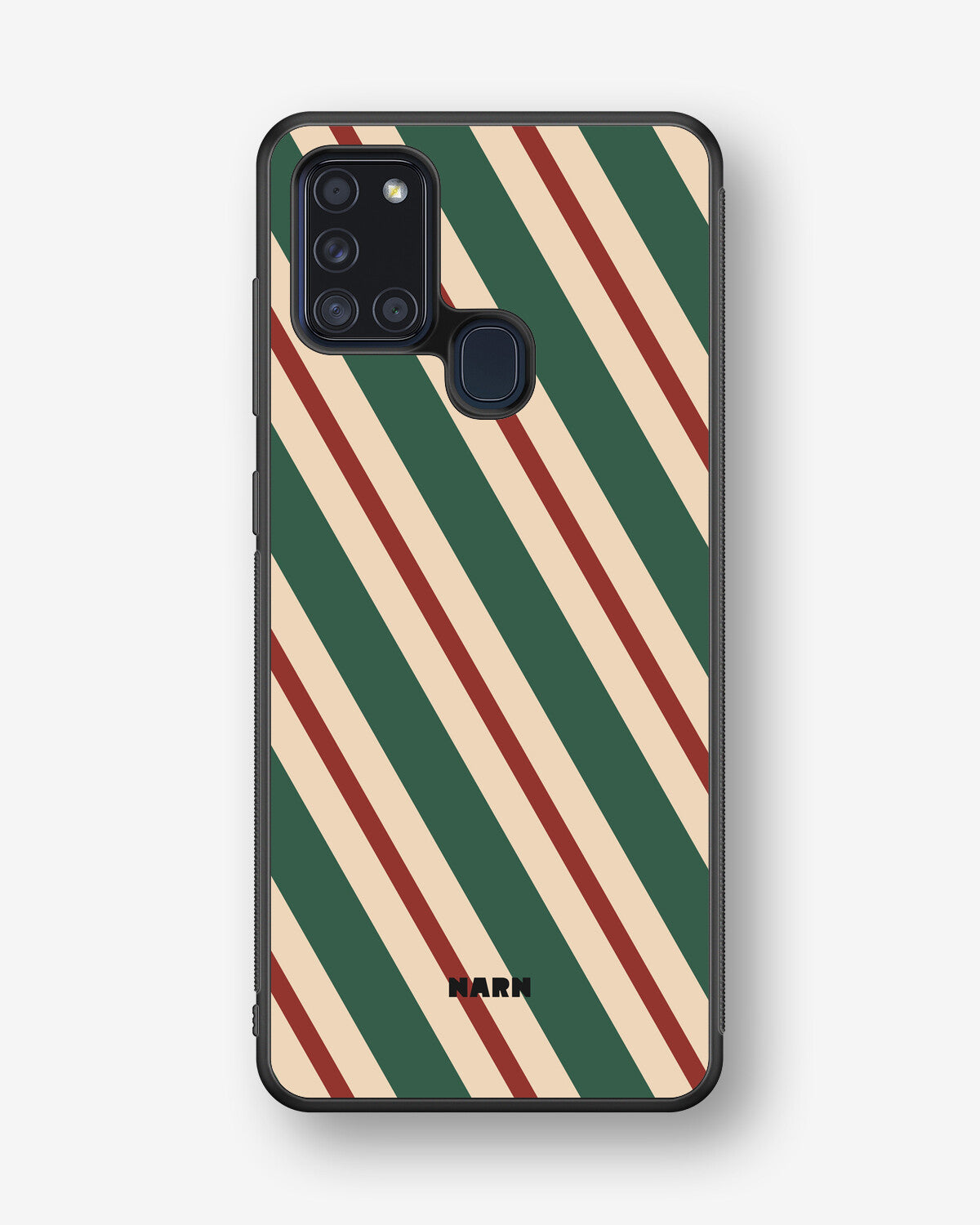 Samsung Galaxy A21s Hard Case – Candy Stripe - View 1