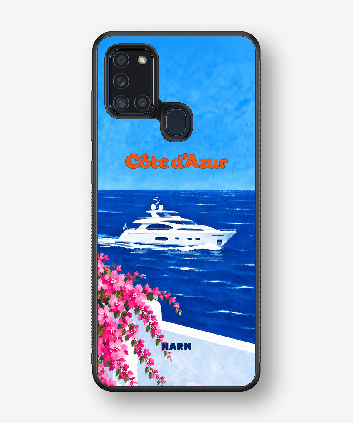 Samsung Galaxy A21s Hard Case – Cap Bleu - View 1