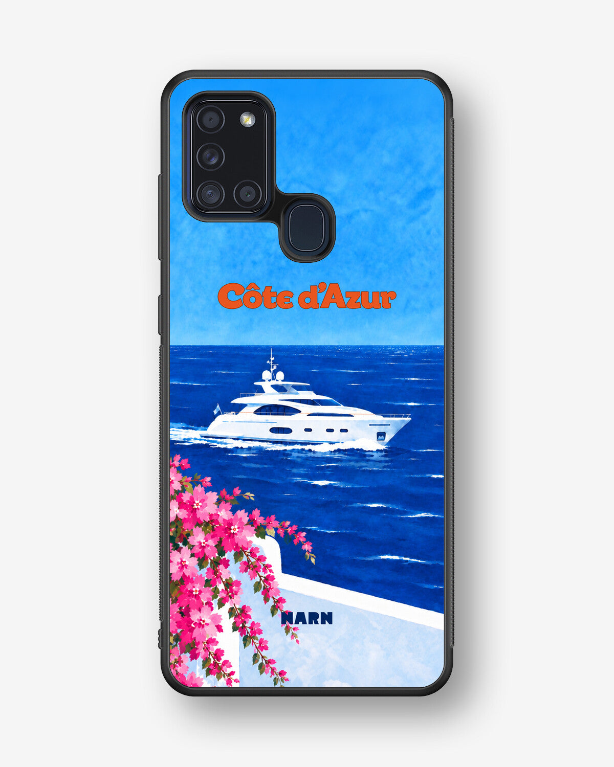 Samsung Galaxy A21s Hard Case – Cap Bleu - View 1