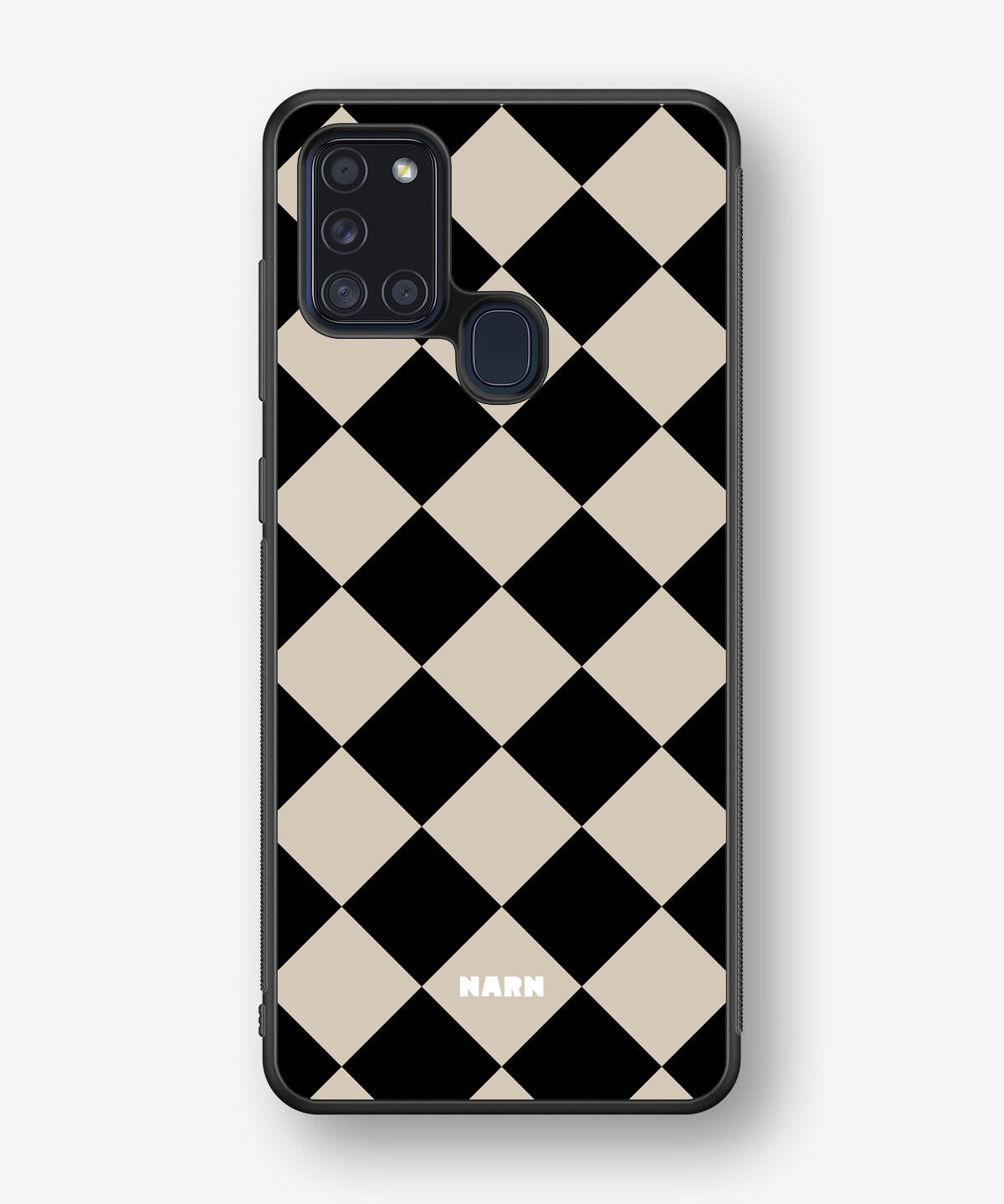 Samsung Galaxy A21s Hard Case – Checkmate - View 1