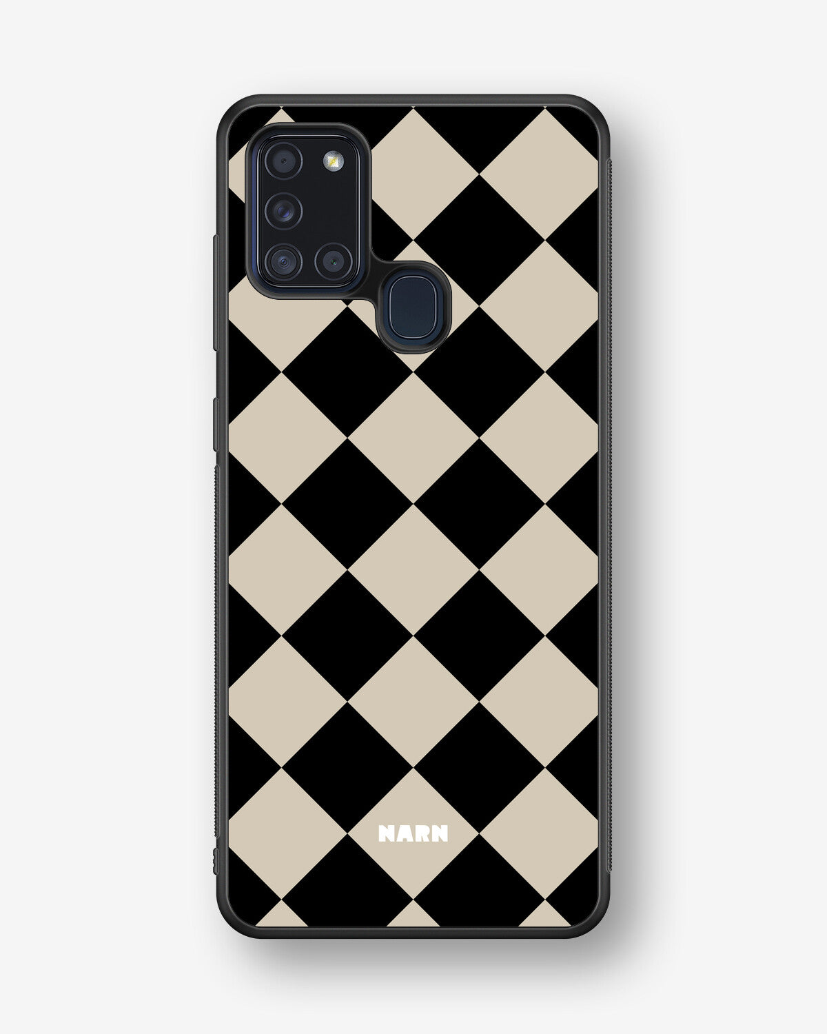 Samsung Galaxy A21s Hard Case – Checkmate - View 1