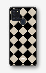 Samsung Galaxy A21s Hard Case – Checkmate - View 1