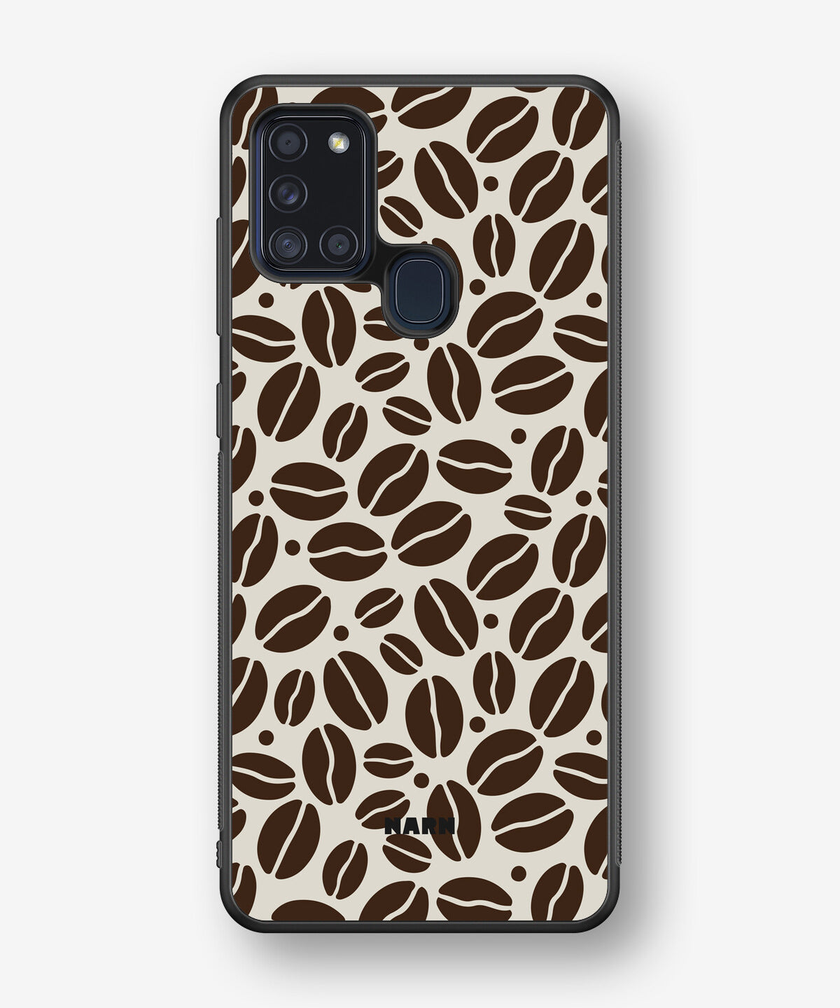 Samsung Galaxy A21s Hard Case – Coffee Beans - View 1