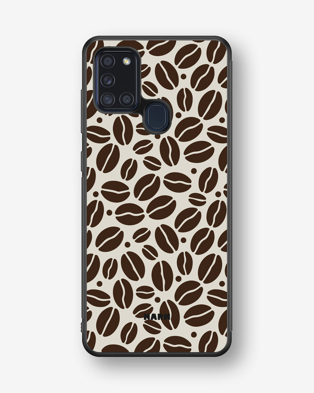 Samsung Galaxy A21s Hard Case – Coffee Beans - View 1