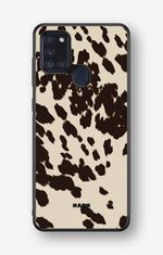 Samsung Galaxy A21s Hard Case – Cowhide - View 1