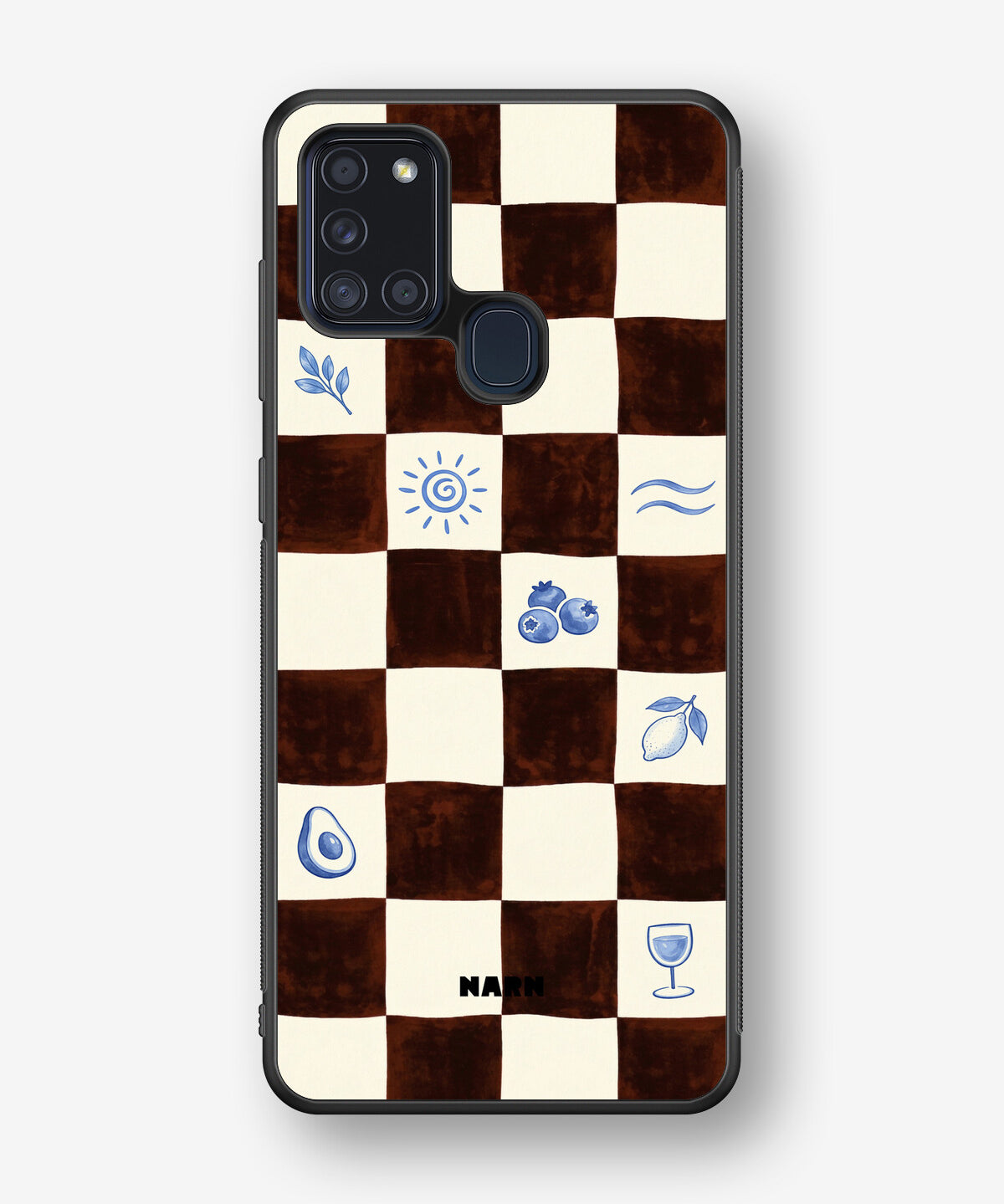Samsung Galaxy A21s Hard Case – Dolce Grid - View 1
