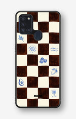 Samsung Galaxy A21s Hard Case – Dolce Grid - View 1