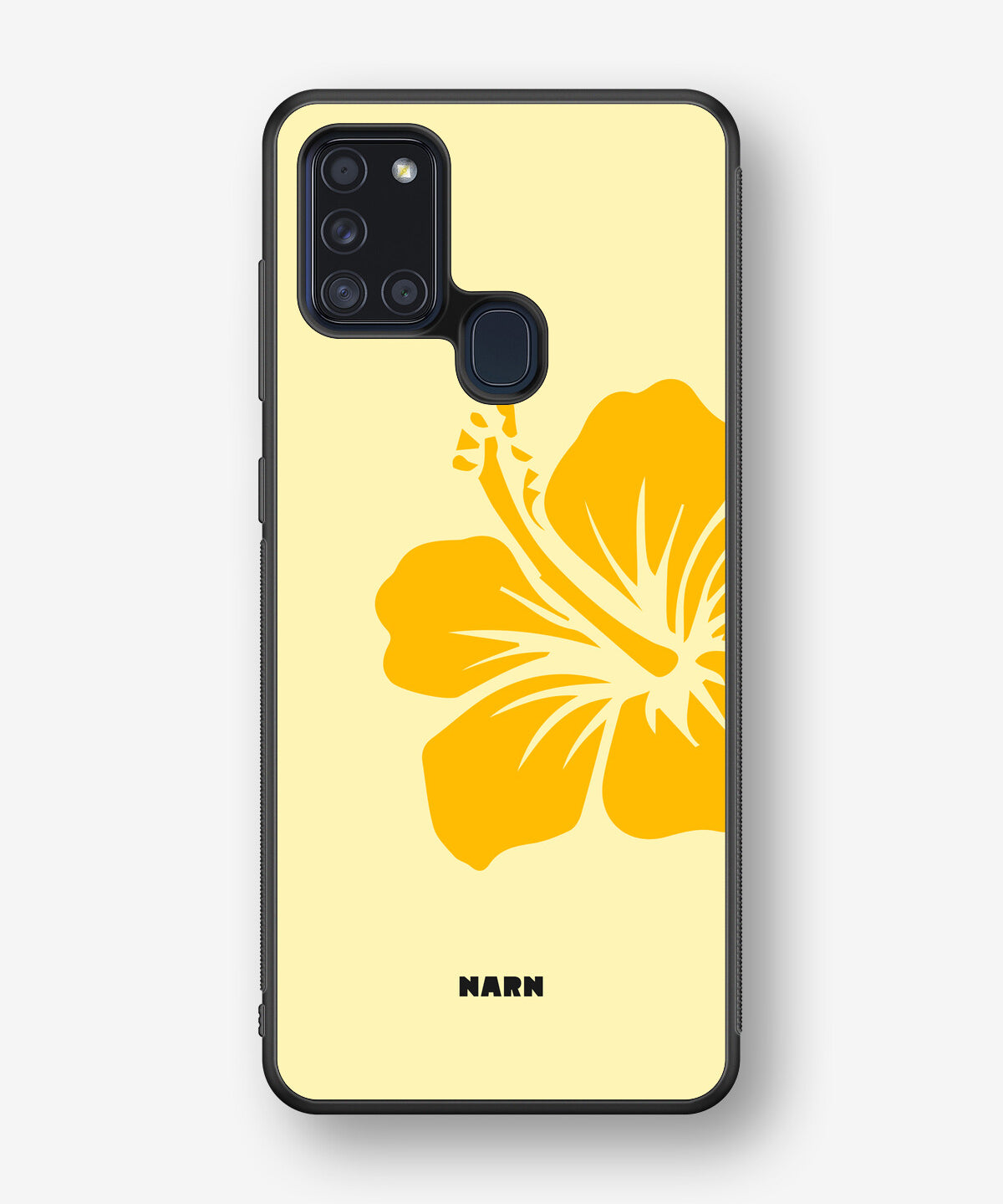 Samsung Galaxy A21s Hard Case – Golden Bloom - View 1