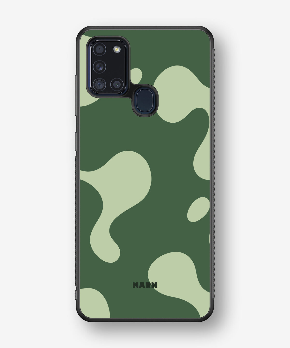 Samsung Galaxy A21s Hard Case – Green Blend - View 1