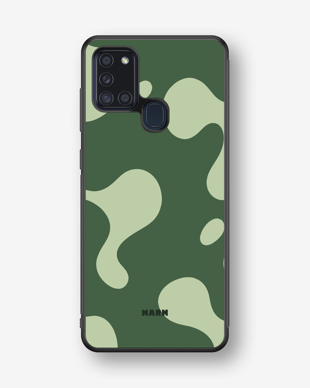 Samsung Galaxy A21s Hard Case – Green Blend - View 1