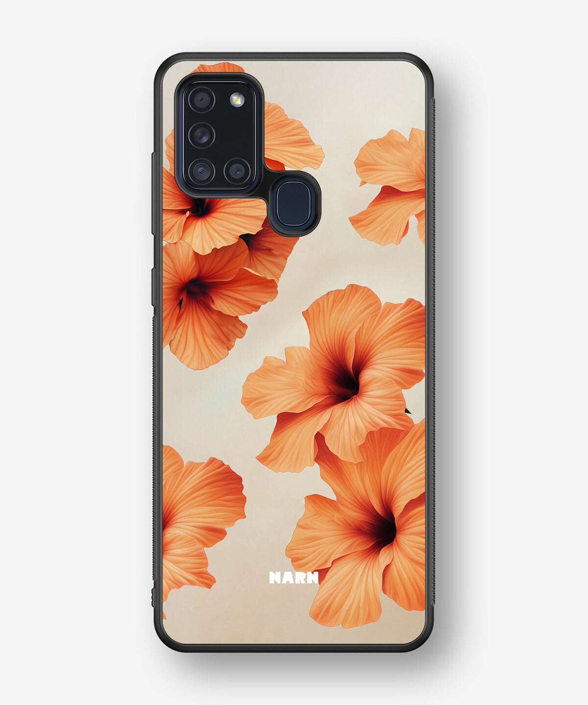 Samsung Galaxy A21s Hard Case – Hibiscus Dreams - View 1