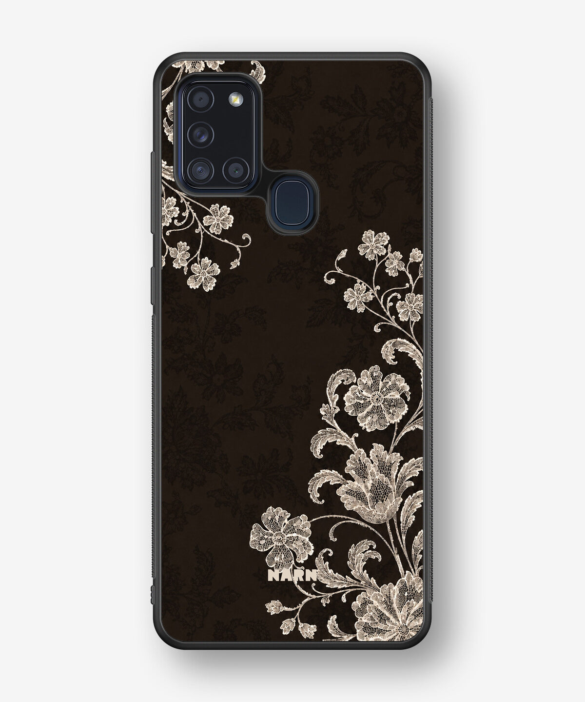 Samsung Galaxy A21s Hard Case – Ivory Bloom - View 1