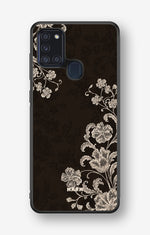 Samsung Galaxy A21s Hard Case – Ivory Bloom - View 1