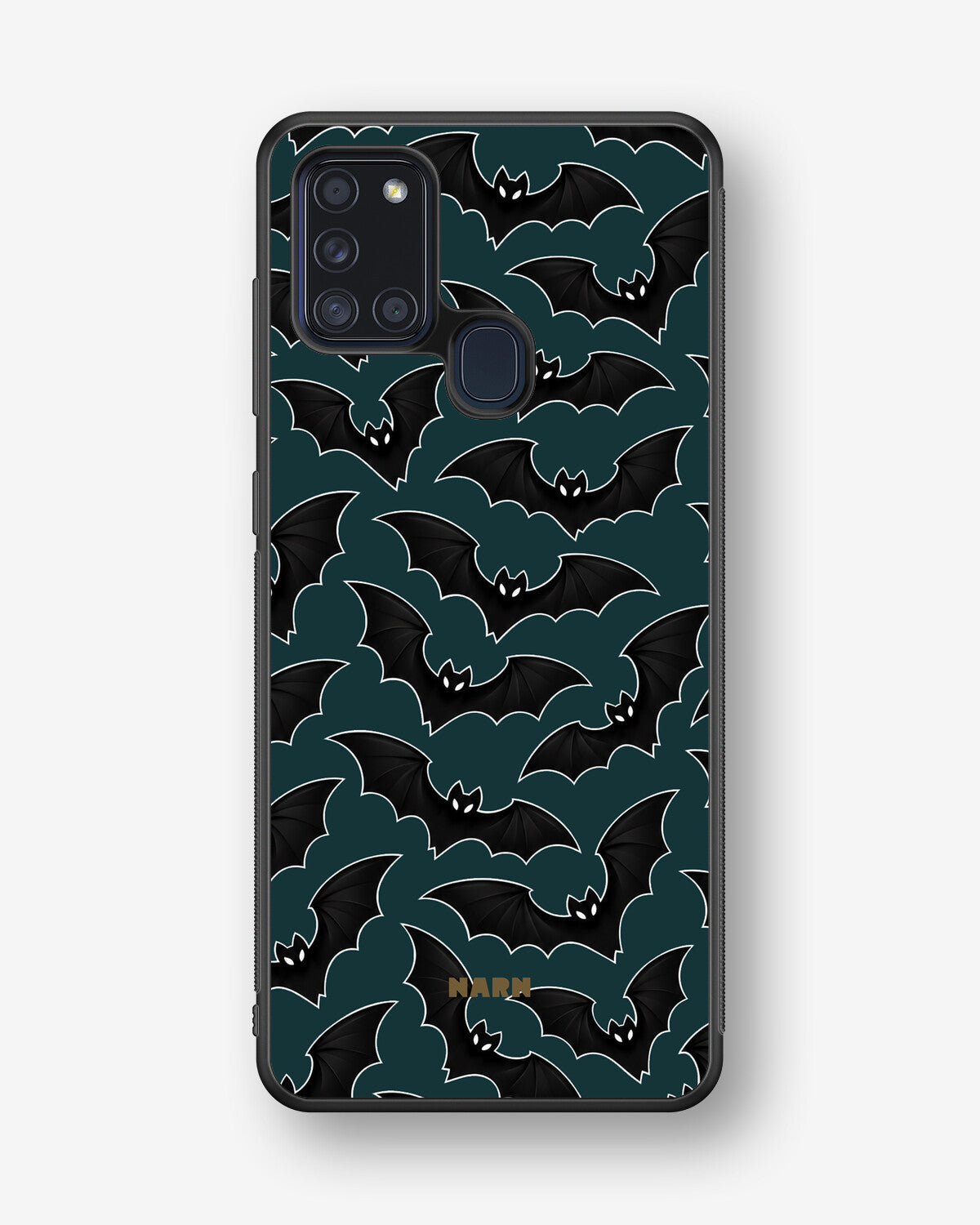 Samsung Galaxy A21s Hard Case – Midnight Bats - View 1