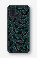 Samsung Galaxy A21s Hard Case – Midnight Bats - View 1