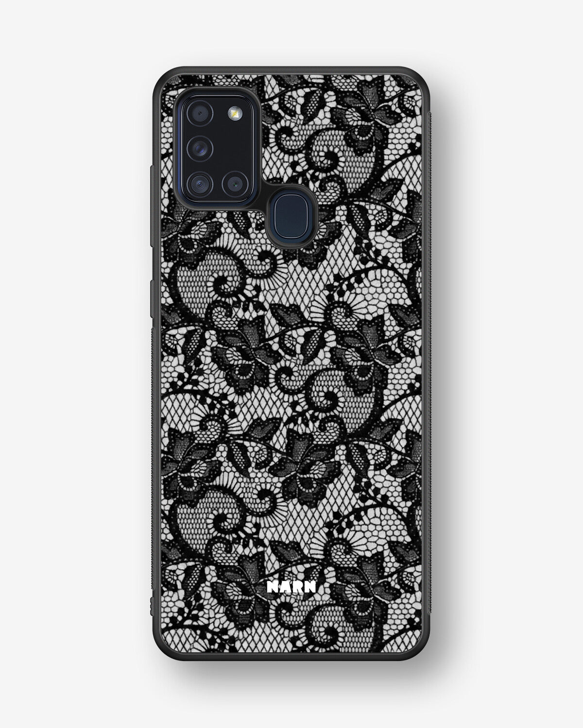 Samsung Galaxy A21s Hard Case – Midnight Lace - View 1
