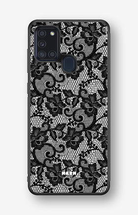 Samsung Galaxy A21s Hard Case – Midnight Lace - View 1