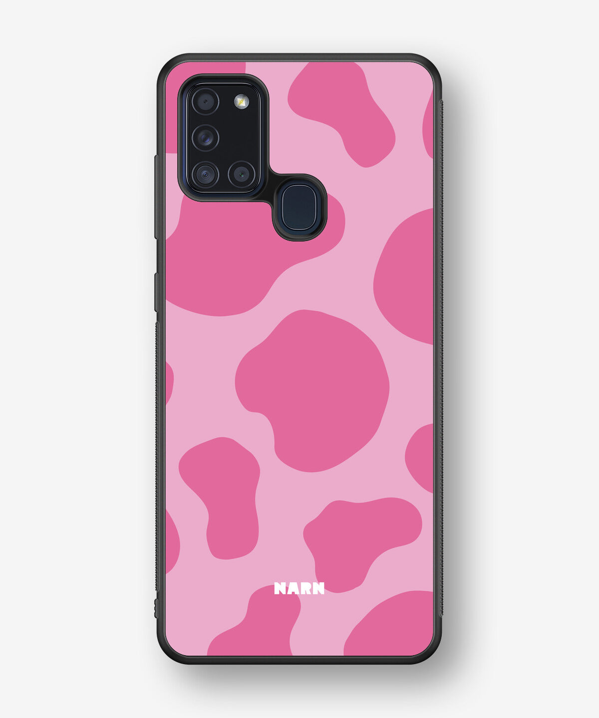 Samsung Galaxy A21s Hard Case – Pink Moo - View 1