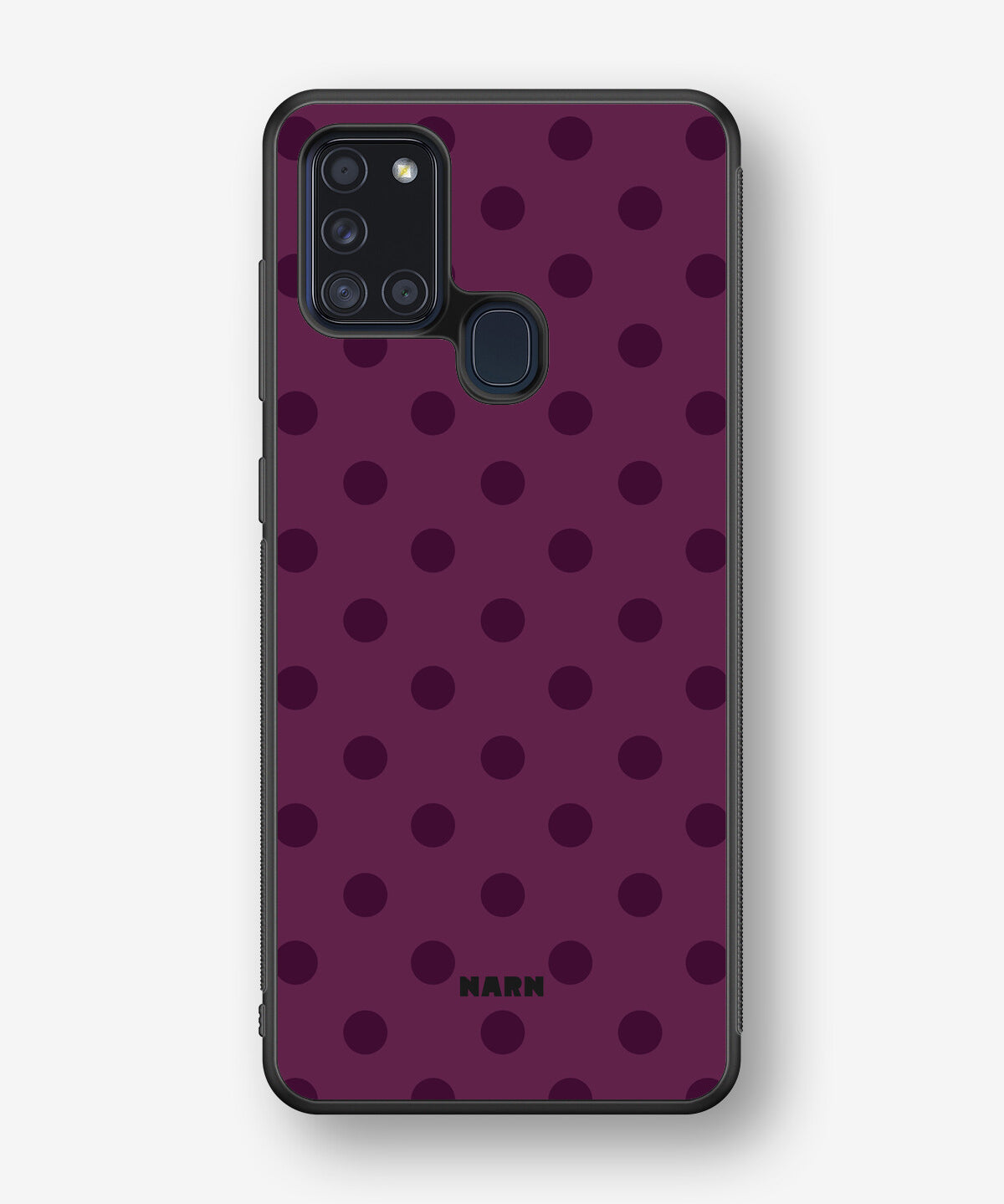 Samsung Galaxy A21s Hard Case – Plum - View 1