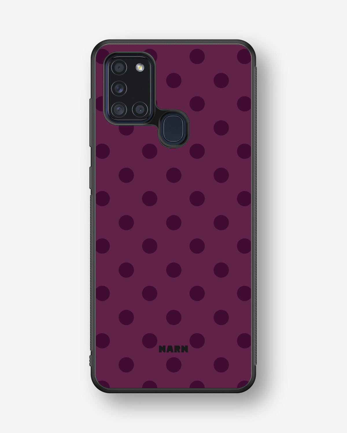 Samsung Galaxy A21s Hard Case – Plum - View 1