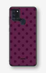 Samsung Galaxy A21s Hard Case – Plum - View 1