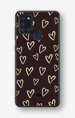 Samsung Galaxy A21s Hard Case – Secret Love - View 1