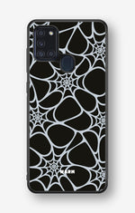 Samsung Galaxy A21s Hard Case – Spiderweb - View 1
