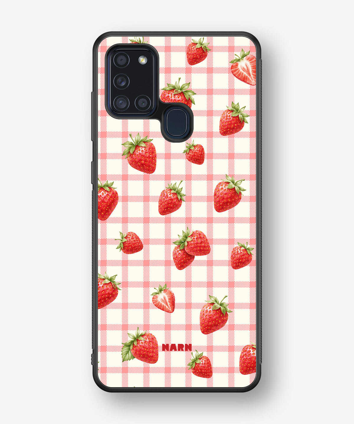 Samsung Galaxy A21s Hard Case – Strawbella - View 1