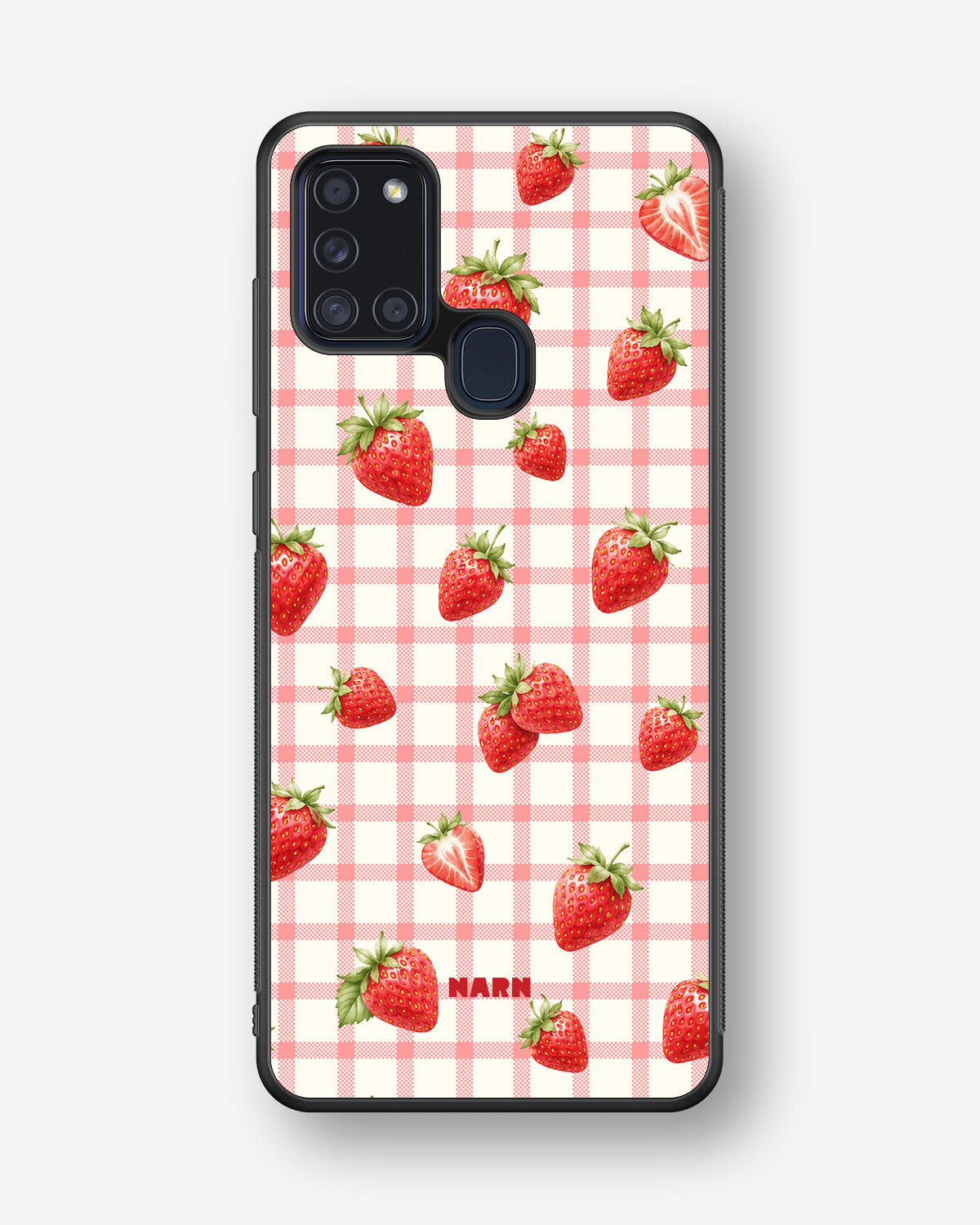 Samsung Galaxy A21s Hard Case – Strawbella - View 1