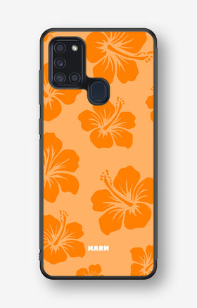 Samsung Galaxy A21s Hard Case – Sunset Bloom - View 1