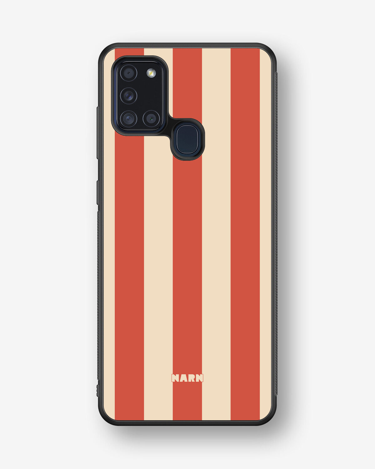 Samsung Galaxy A21s Hard Case – Sunset Stripes - View 1
