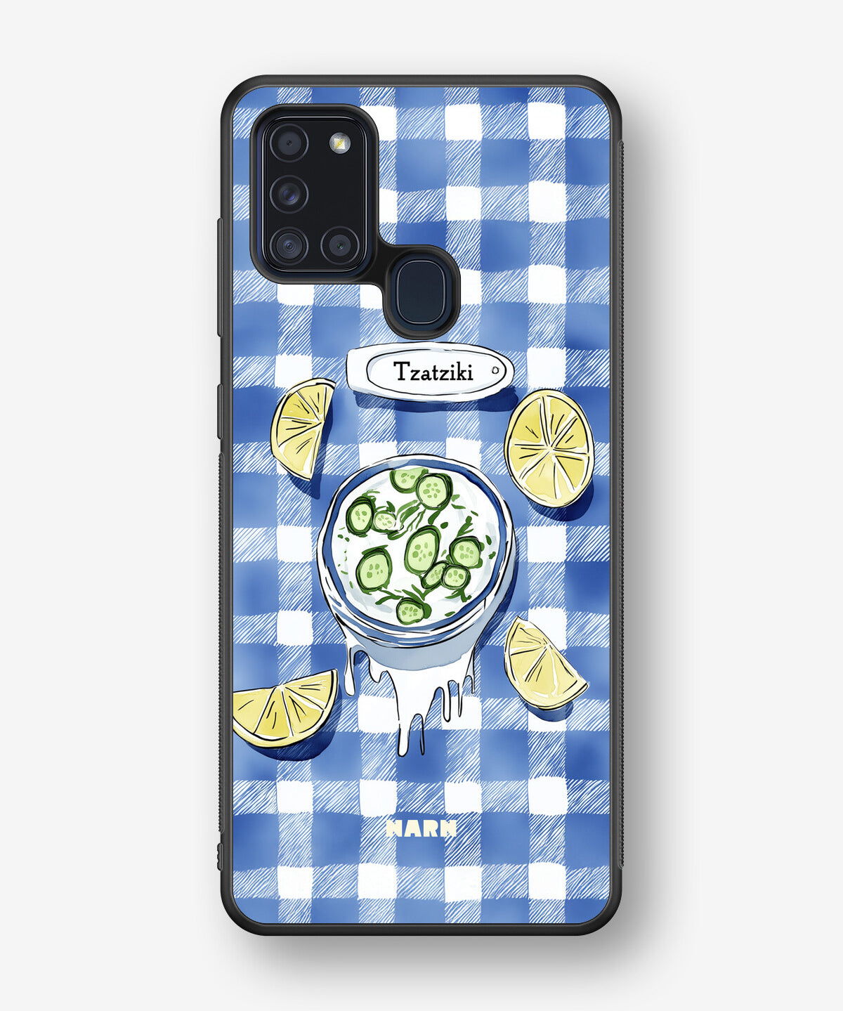 Samsung Galaxy A21s Hard Case – Tzatziki Time - View 1