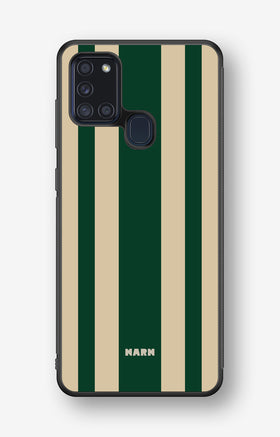 Samsung Galaxy A21s Hard Case – Vert Stripe - View 1