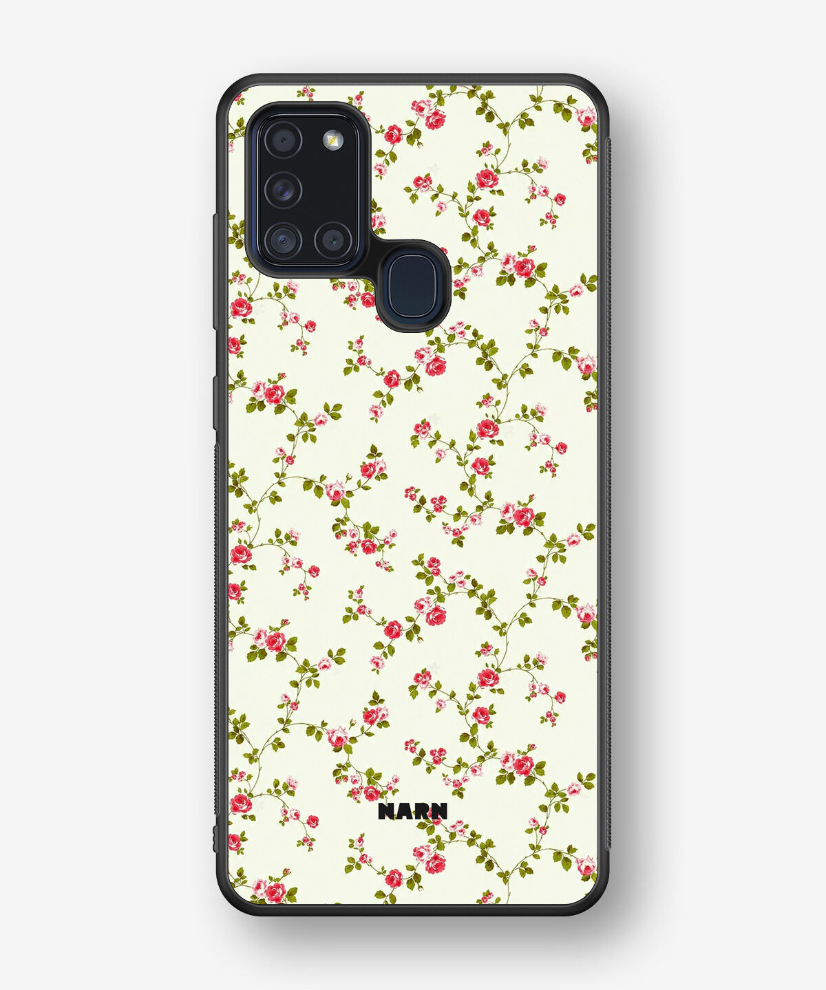 Samsung Galaxy A21s Hard Case – Vintage Rose - View 1