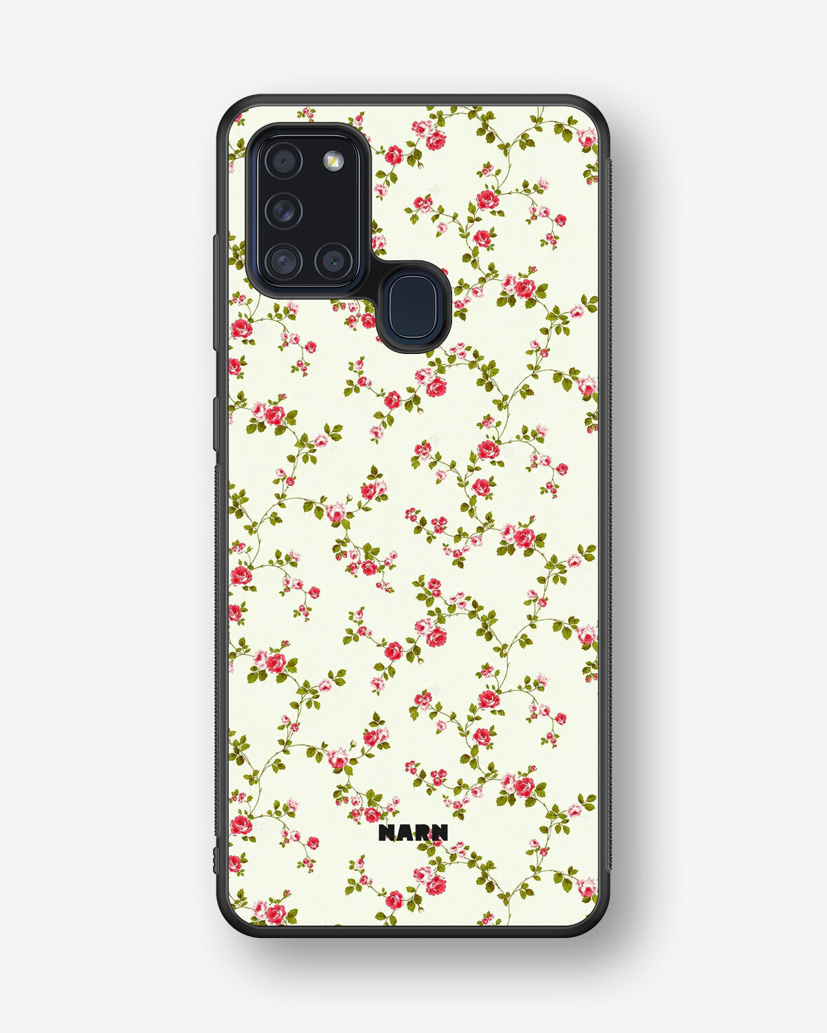 Samsung Galaxy A21s Hard Case – Vintage Rose - View 1