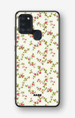 Samsung Galaxy A21s Hard Case – Vintage Rose - View 1