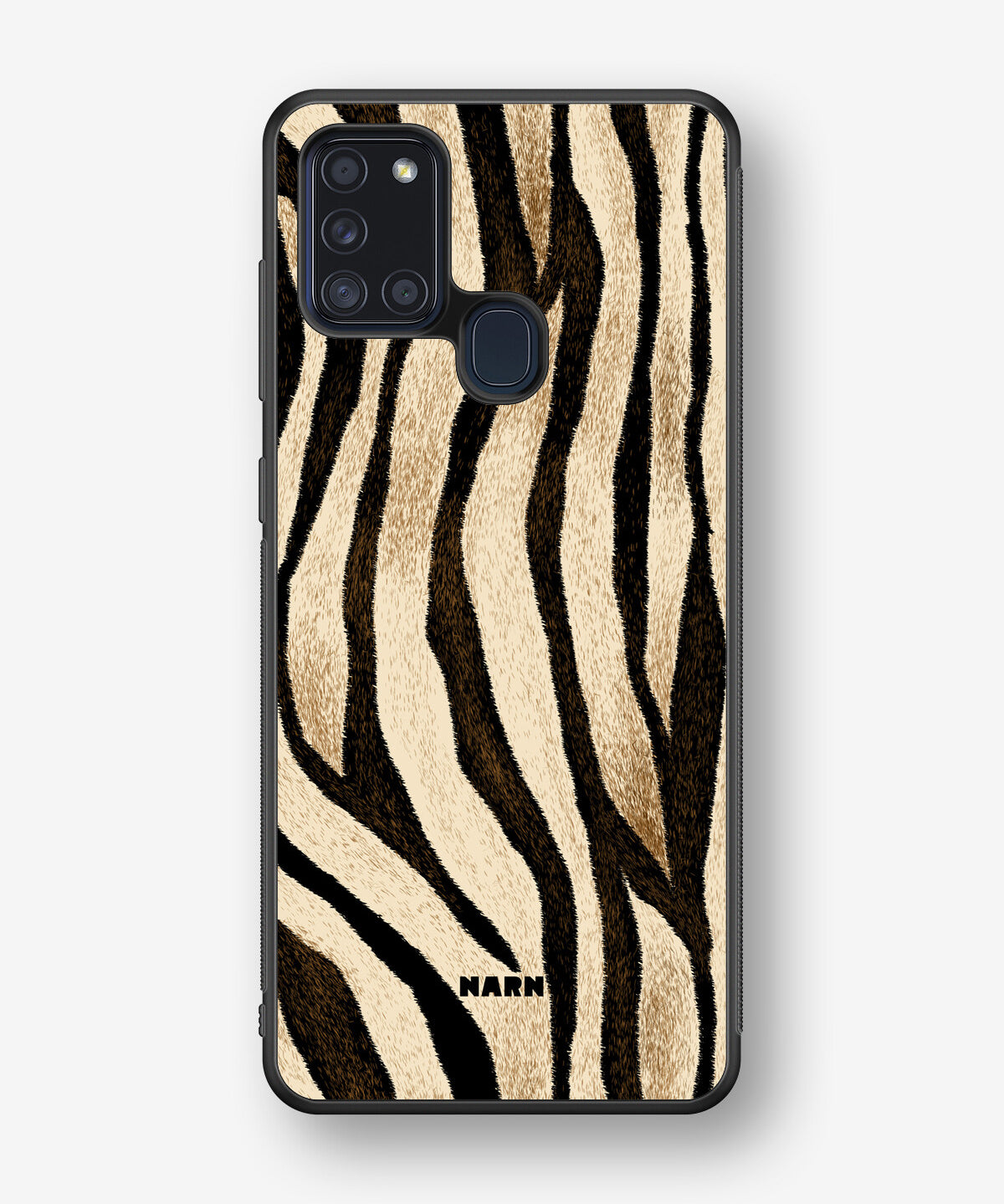 Samsung Galaxy A21s Hard Case – Wild Zebra - View 1